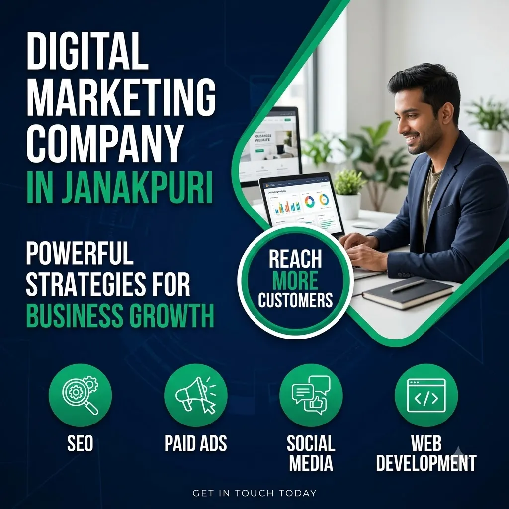 Digital marketing company in Janakpuri marketwebo